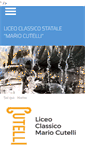 Mobile Screenshot of liceocutelli.it